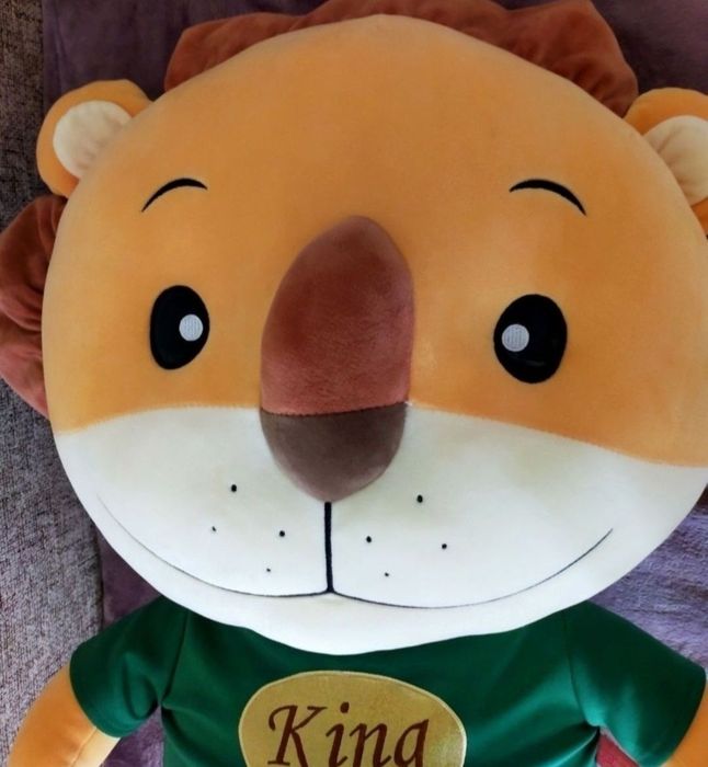 Игрушка-подушка лев