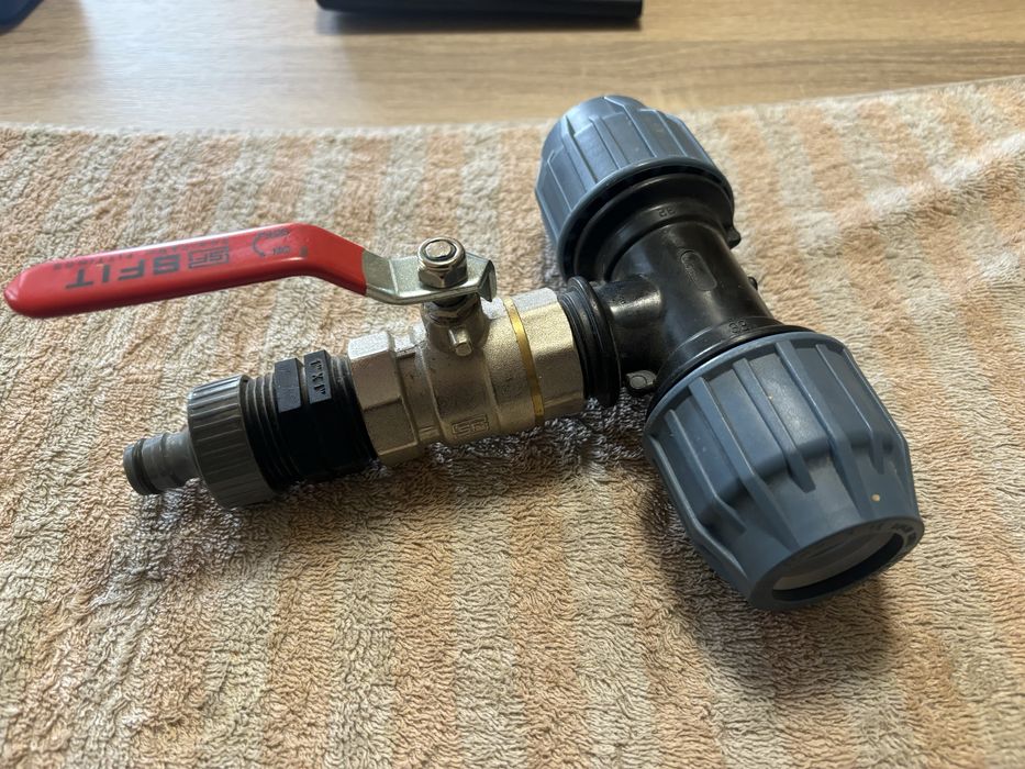 Спирателен кран / преходник