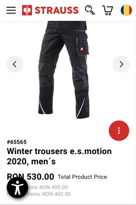 Pantaloni iarnă engelbert strauss motion 2020 noi cu etichetă…