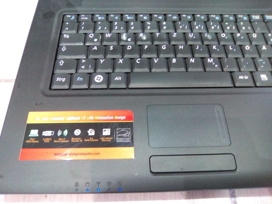 SAMSUNG R519 MODEL:NP-R519 - 2 процесора