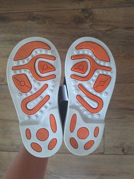 Нови детски сандали от естествена кожа, 25-ти номер