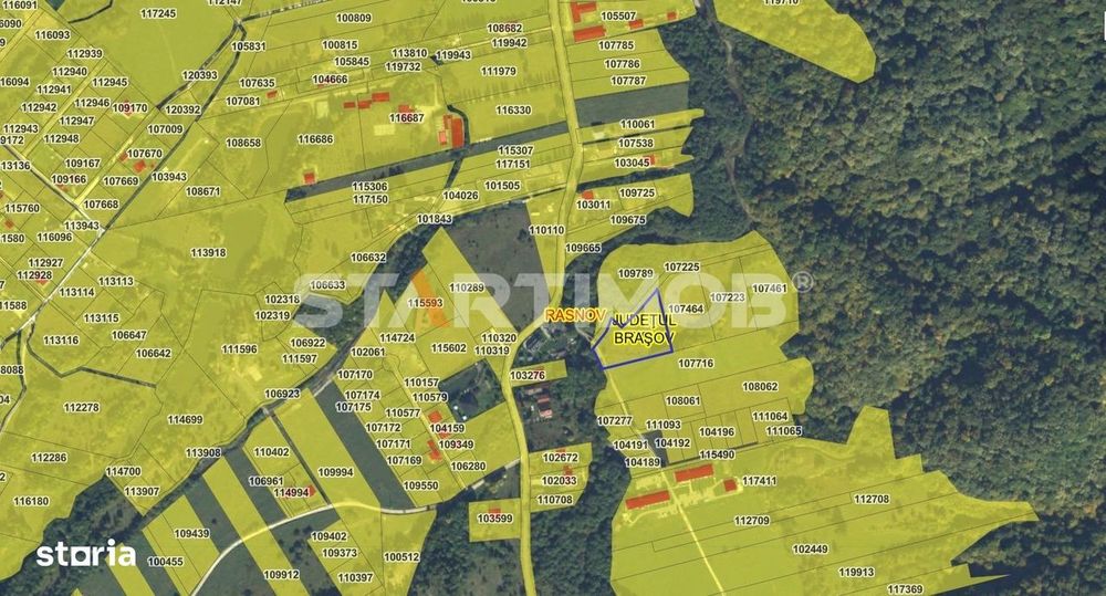 Teren extravilan Glajarie zona Cuibul de Lemn