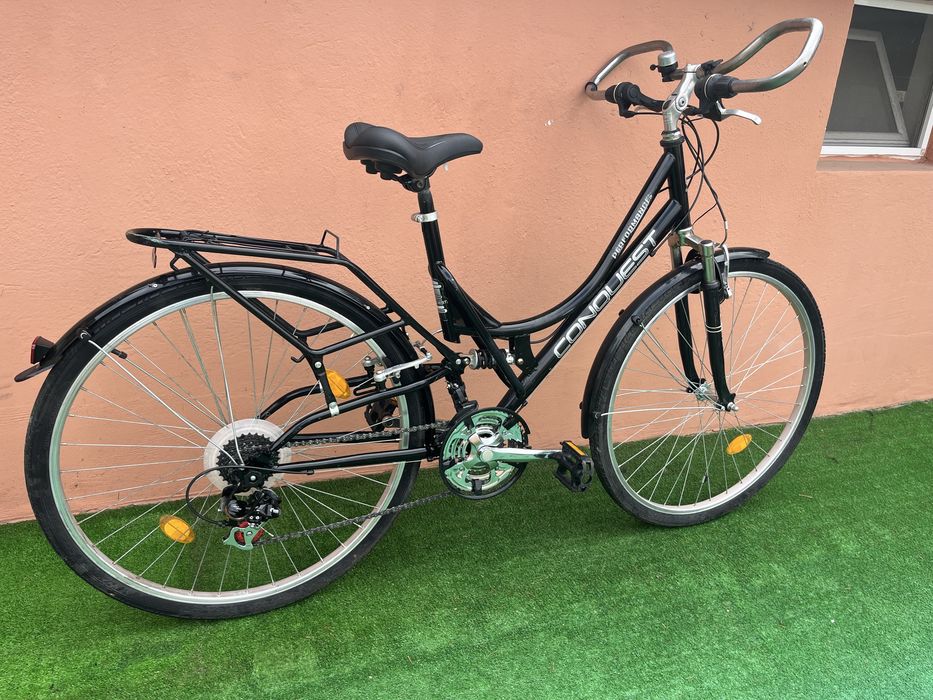 Алуминиев Велосиоед CONQUEST 28цола 7х3  Внос Германия