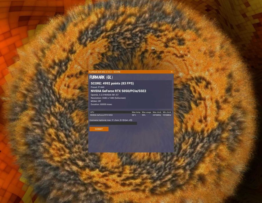 PC Gaming (Core i5 12500 / 32GB DDR5 / 2TB SSD / RTX 5050) - Garantie