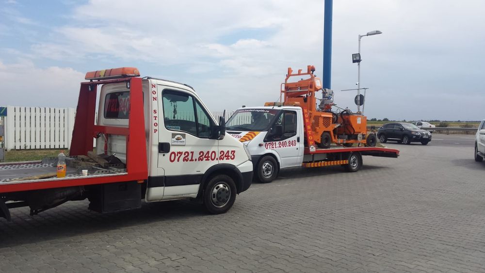 Platforma tractari auto non stop