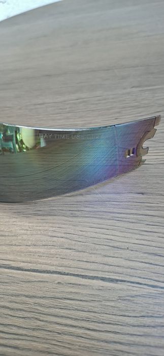 Viziera Ochelari Casca Moto / Schi / MTB – Efect Irizat (Rainbow Iridium)