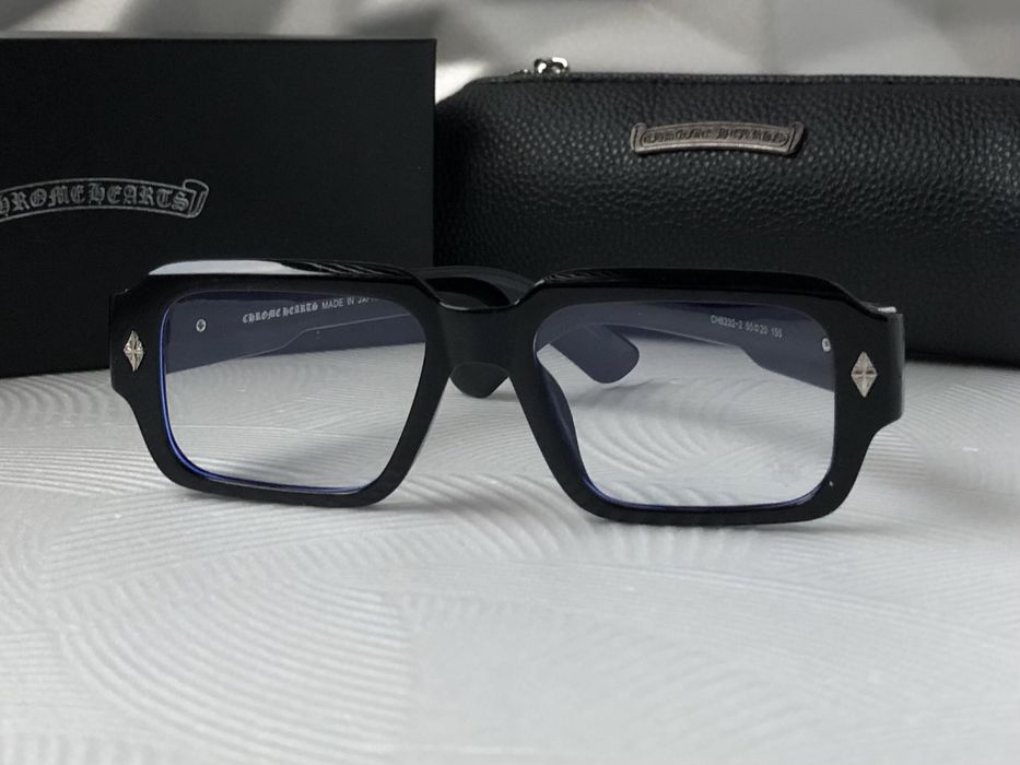 Очила за компютър Диоптрични рамки прозрачни слънчеви chrome hearts