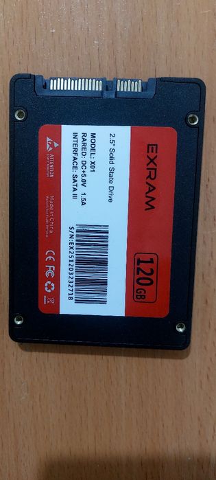 Продам оперативная память DDR 3  4гб, накопительная SSD sata 120гб.