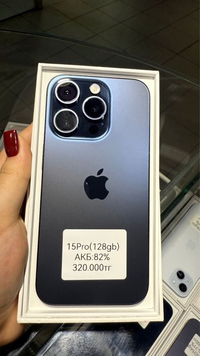 идеальный iphone 15 pro акб 90 % айфон 15