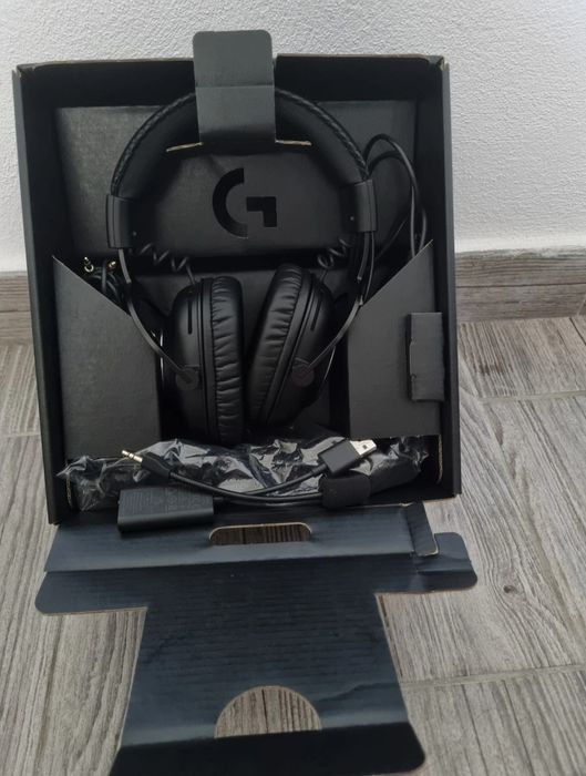 Casti gaming logitech pro x