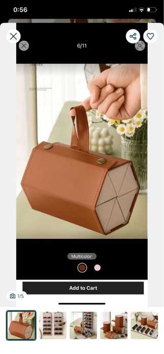 Кожен несесер за очила