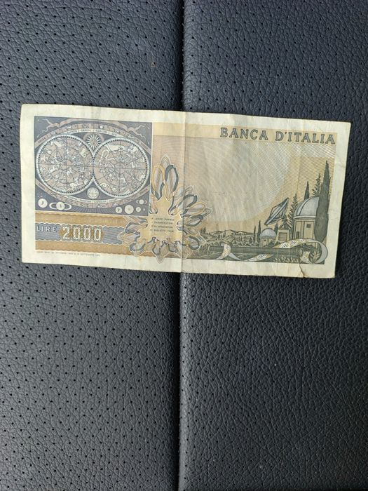 Bancnotă 2000 lire italia 1983
