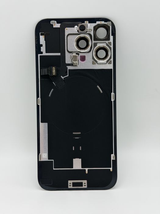 Sticla spate capac carcasa iPhone 16 Pro Max Black Originala