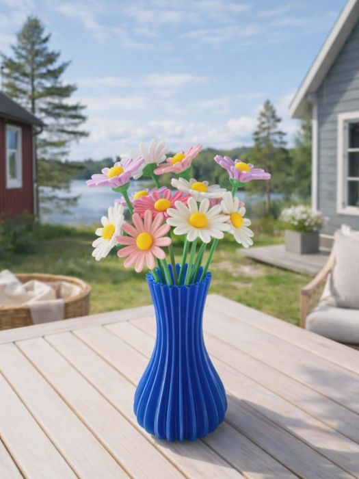 Aranjament floral 3D Premium - Surpriza inedita de 8 Martie.