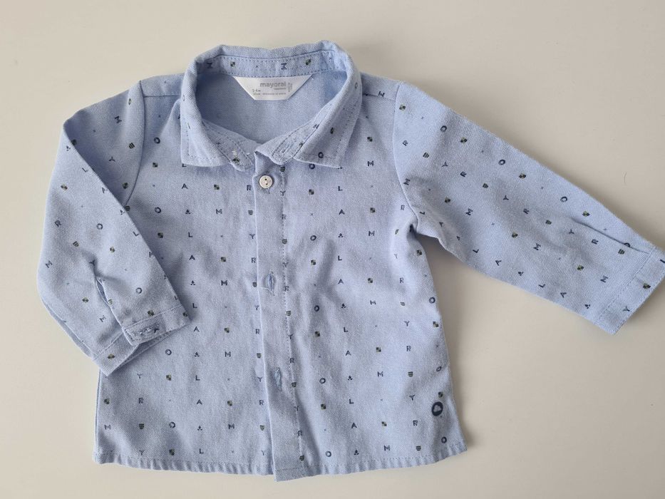 Бебешки комплекти - тениска с къси панталонки, риза Mayoral, C&A