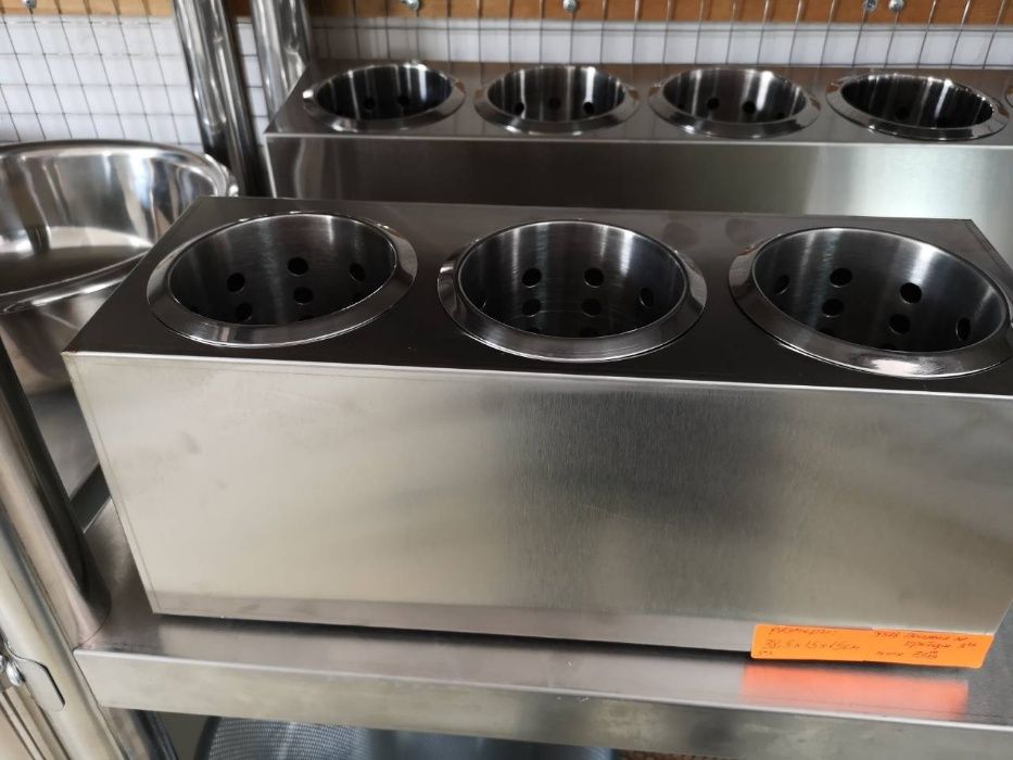 Поставка за прибори от неръждаема стомана 4 модела Чисто нови Поставки