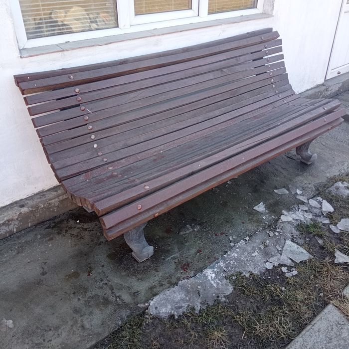 Скамейка чугунная