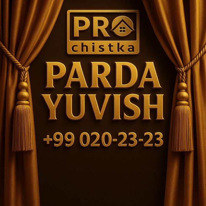 Parda yuvish / Стирка штор