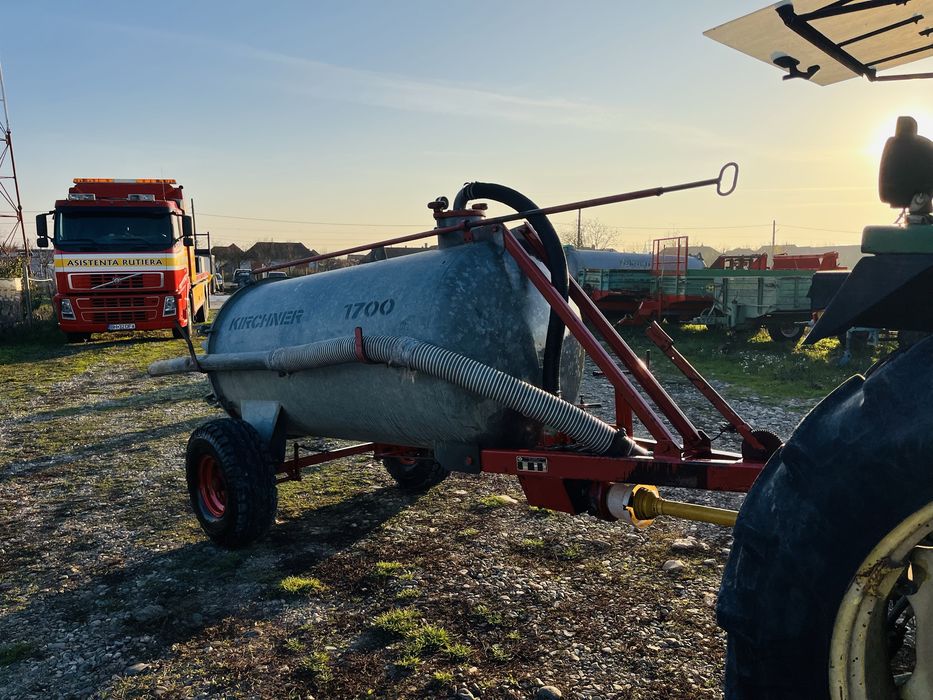 Vidanja, vitanjor, vitanj, cisterna cu pompa dublu sens 1700 l