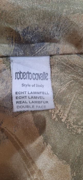 Кожаное пальто L, Roberto Kavalli
