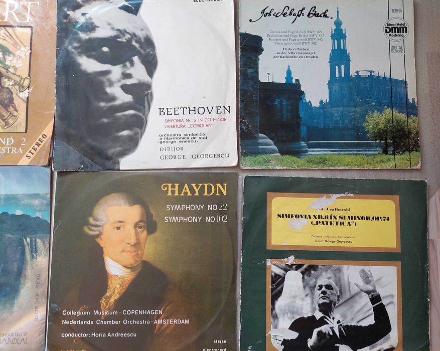 Colectie Muzica clasica - 9 viniluri B Opera Clasica