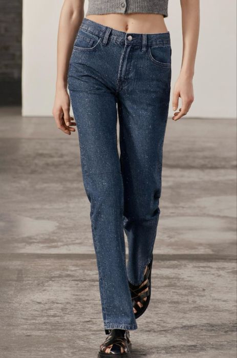 Blugi zara albastrii