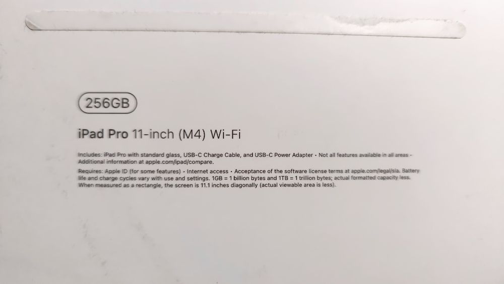 Ipad pro 11 M4 8/256 Wi-Fi + Pencil Pro