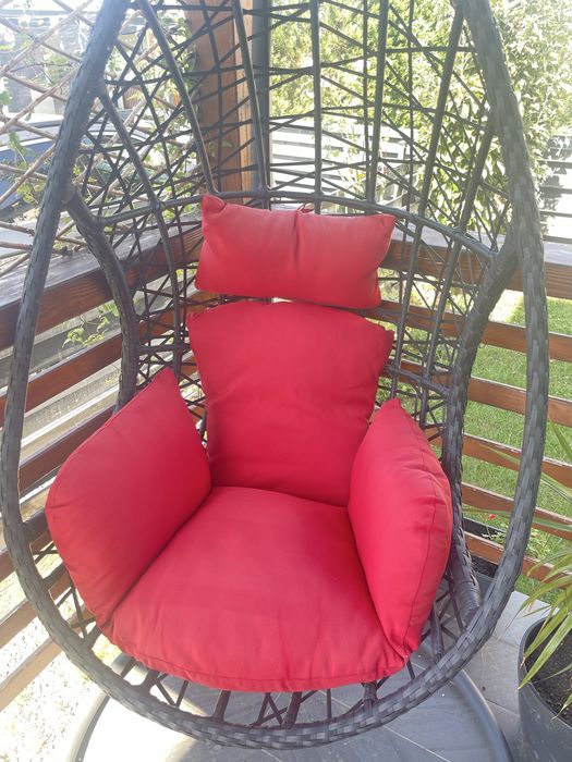 Fotoliu suspendat, 1 persoana, structura metal