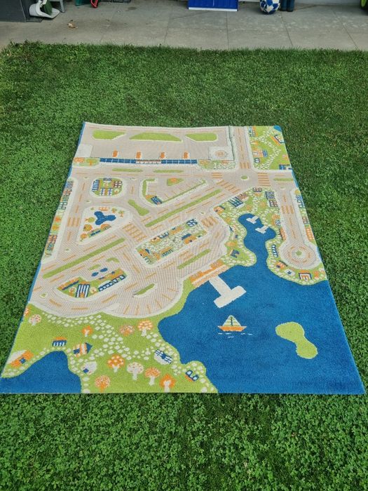 Covor copii 3D IVI City marimea 134 × 180