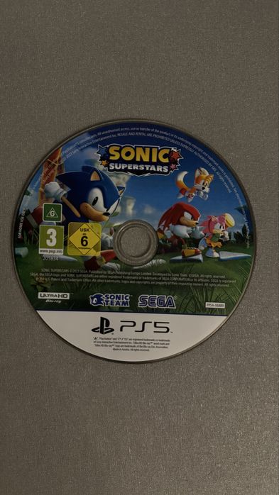 диск Sonic Superstars ps5