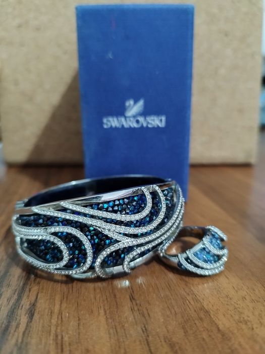Swarovski браслет и кольцо