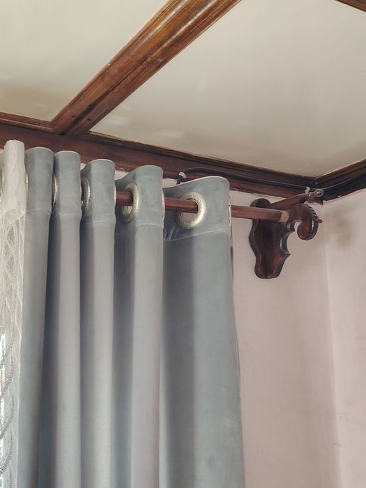 Гардины деревянные резные