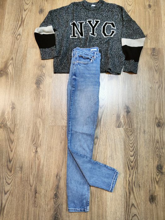 Ежедневен сет! Размер М/L
1.Дънки MNG,син