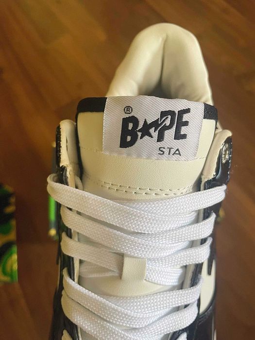 Bape Sta Patent Leather (Black&White)