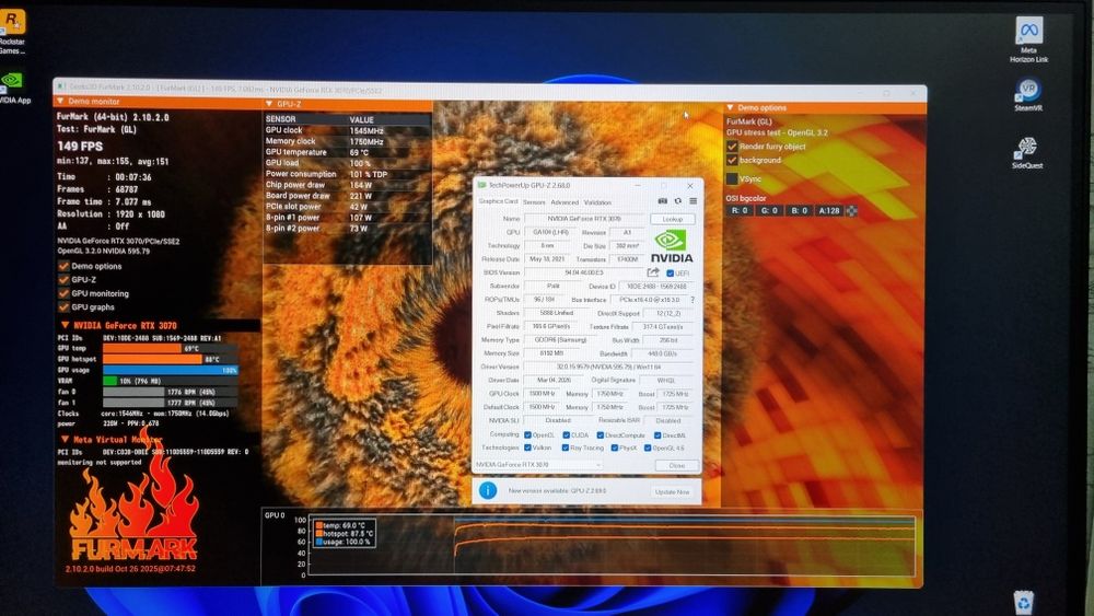 rtx 3070 palit gaming pro lhr