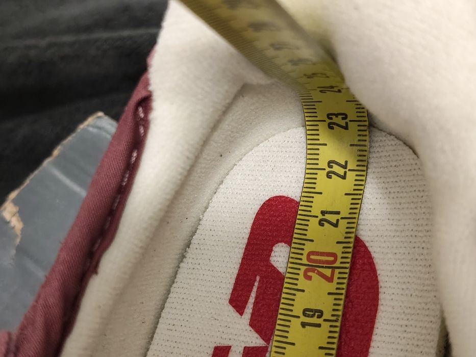 New Balance 327 culoare roșu burgund cu logo N albastru 37 noi originali