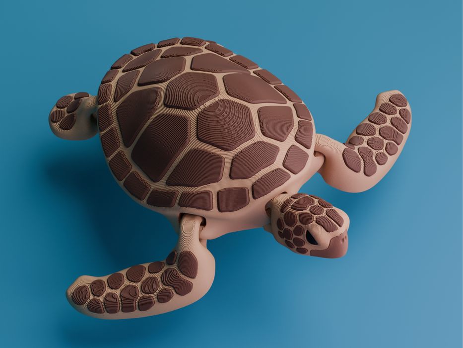 Черепаха 3д / Turtle 3d