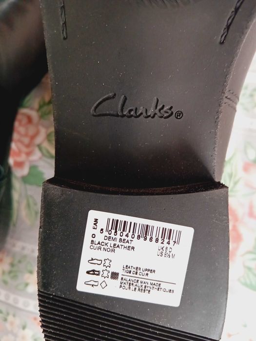 Clarks/Pepe Jeans/ N38 Нови ест.кожа боти