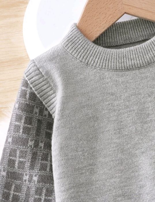 Set tricotat copilasi, , 1 an jumate -2