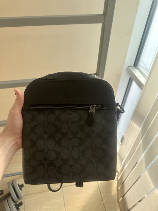 Барсетка Coach мужсеая