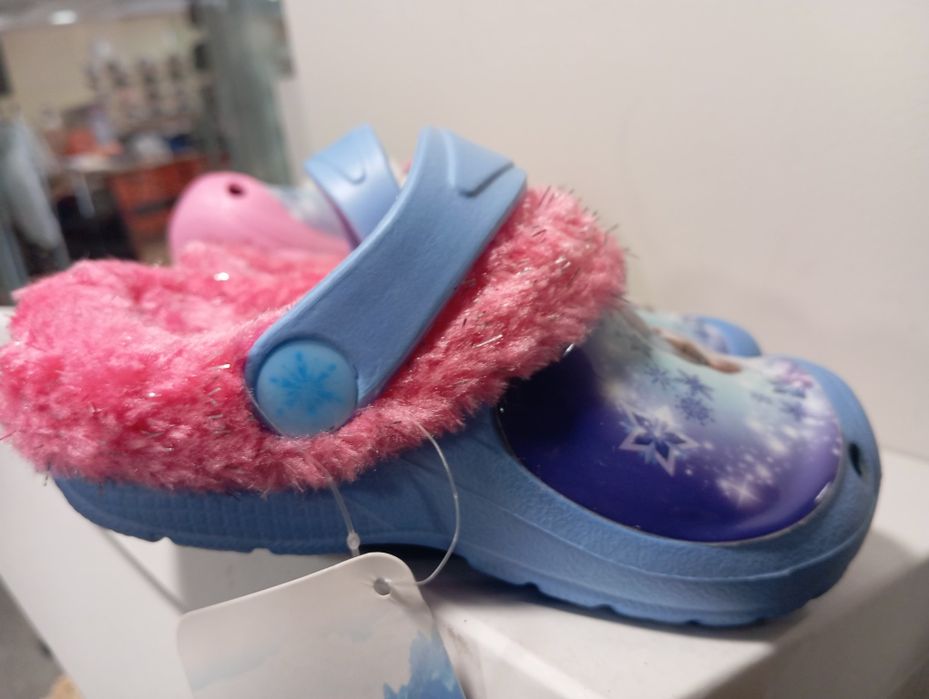 Детски ватирани пантофи Елза 25,26,27