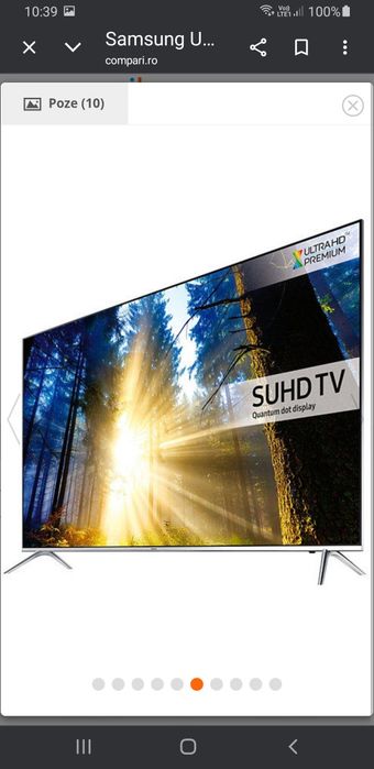 QLED Smart  Samsung 4K UHD 60 KS 7002 Dg 155