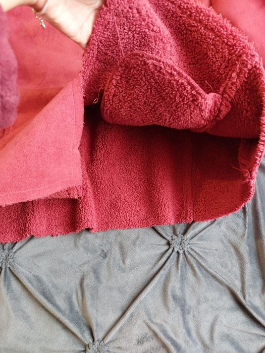 Cojocel de damă roșu burgund