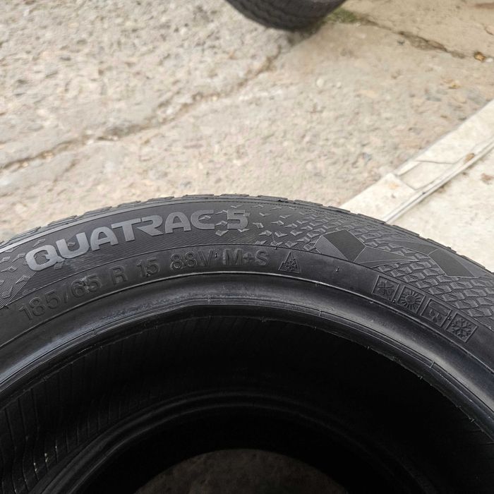 2 Нови всесезонни гуми 185/65R15 Vredestein Quatrac 5 88V M+S 3PMFS