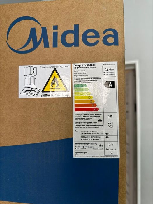 Mideo кондиционер новый