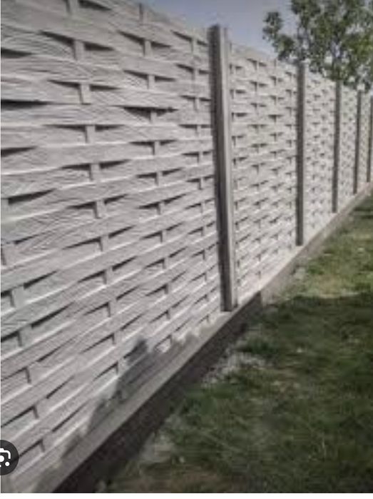 Vând gard din placi de beton București Ilfov