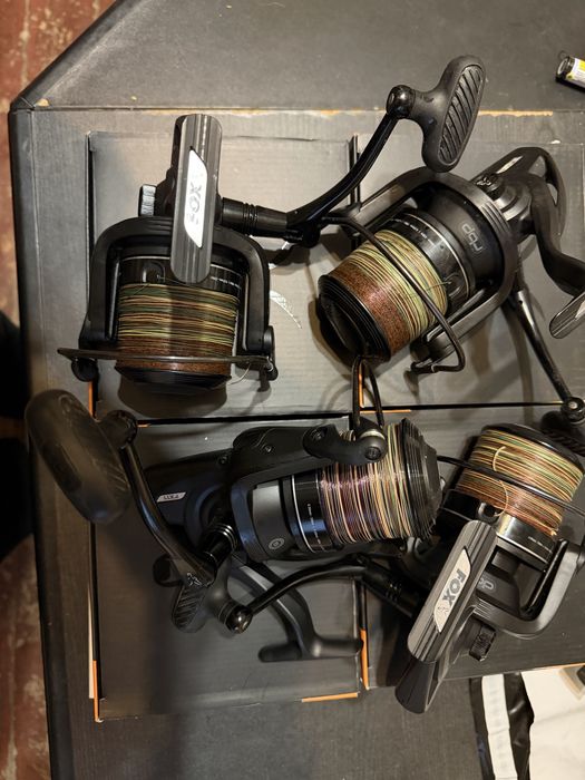 Mulineta FX11 5+1 rulmenti - Fox, set. x 4 buc. + 2 tamburi rezerva