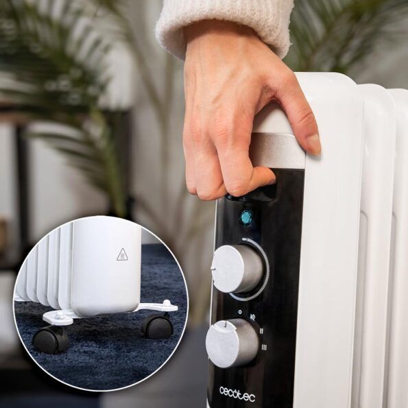 Cecotec ReadyWarm 550 Space Маслен радиатор 1000W 5 ребра