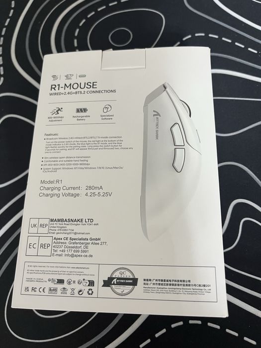 Attack shark R1-mouse