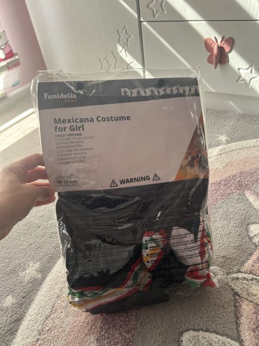 Мексикански костюм за момиче 10-12 год
